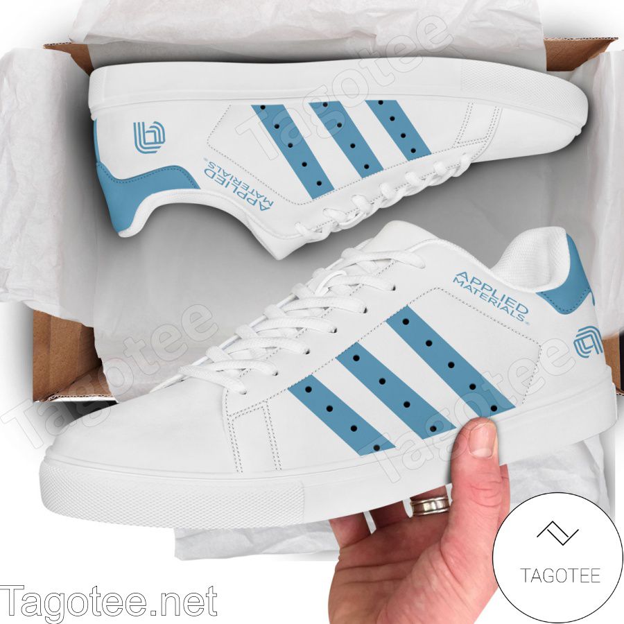 Applied Materials Logo Print Stan Smith Shoes - MiuShop