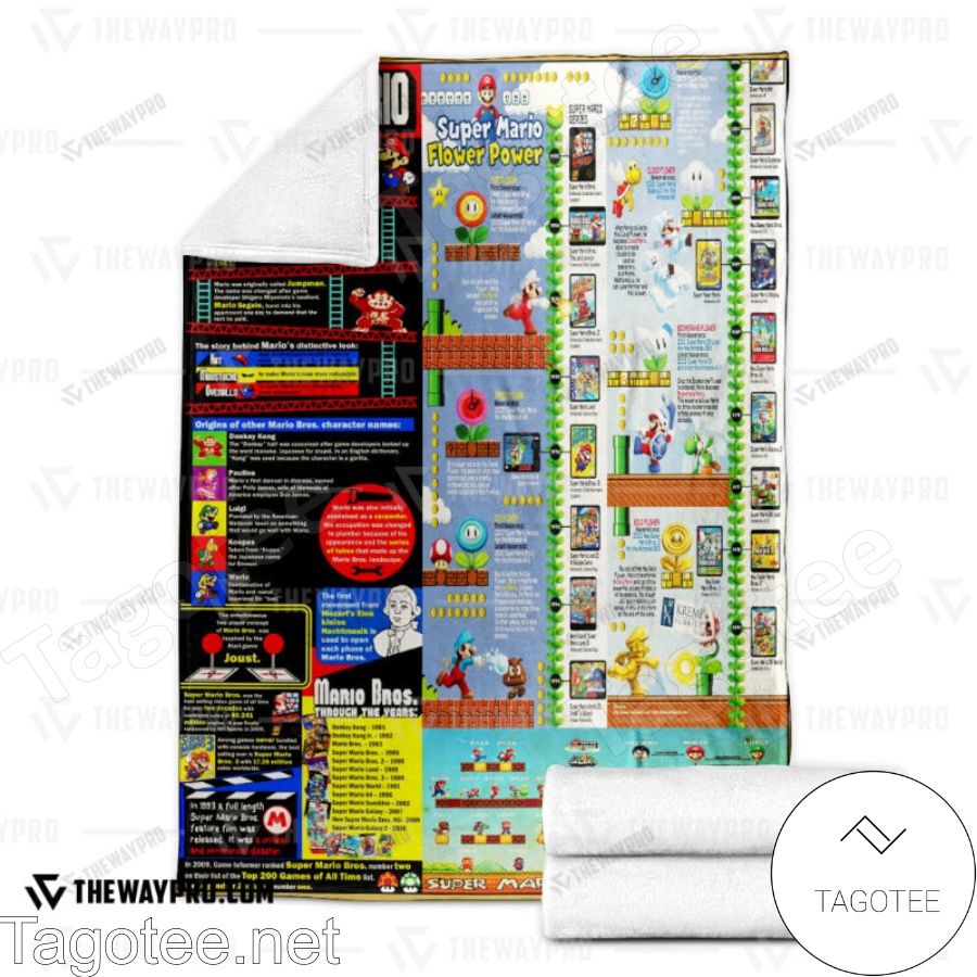 13 Things Worth Knowing About Super Mario Blanket Quilt b
