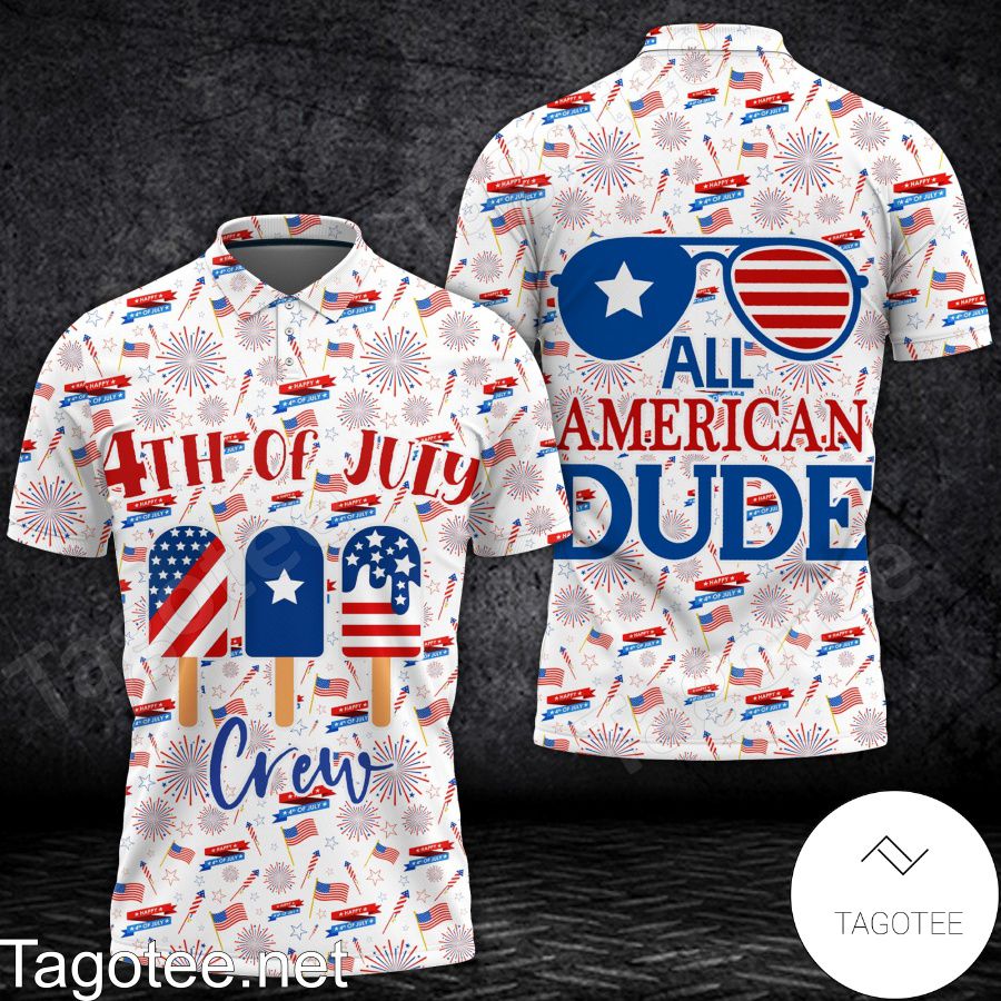 4th Of July Crew All American Dude Shirt, Tank Top And Leggings b