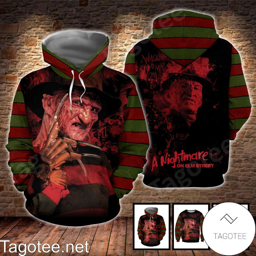A Nightmare On Elm Street Freddy Krueger T-shirt, Hoodie