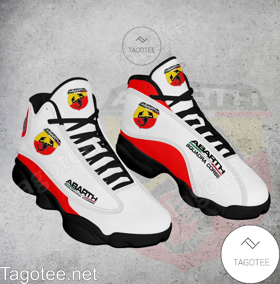 Abarth Logo Air Jordan 13 Shoes - EmonShop a