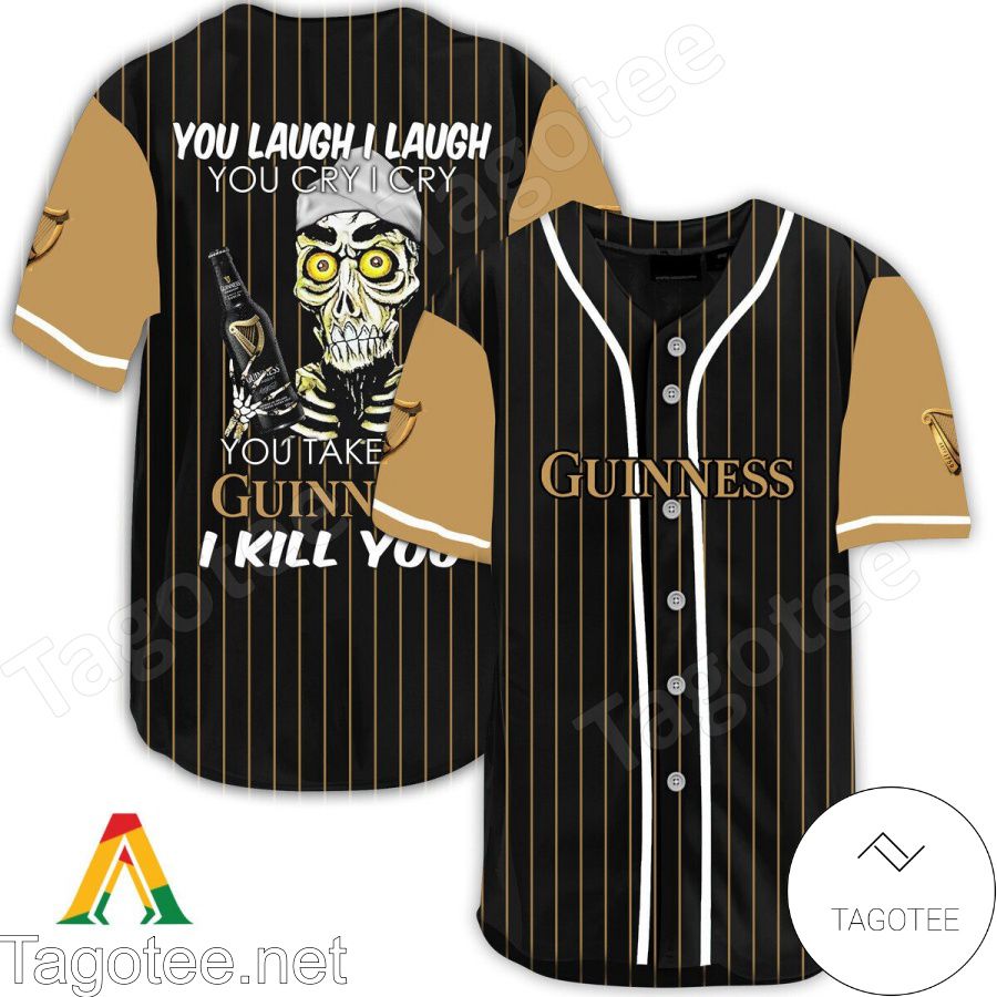Achmed Take My Guinness Beer I Kill You You Laugh I Laugh Baseball Jersey