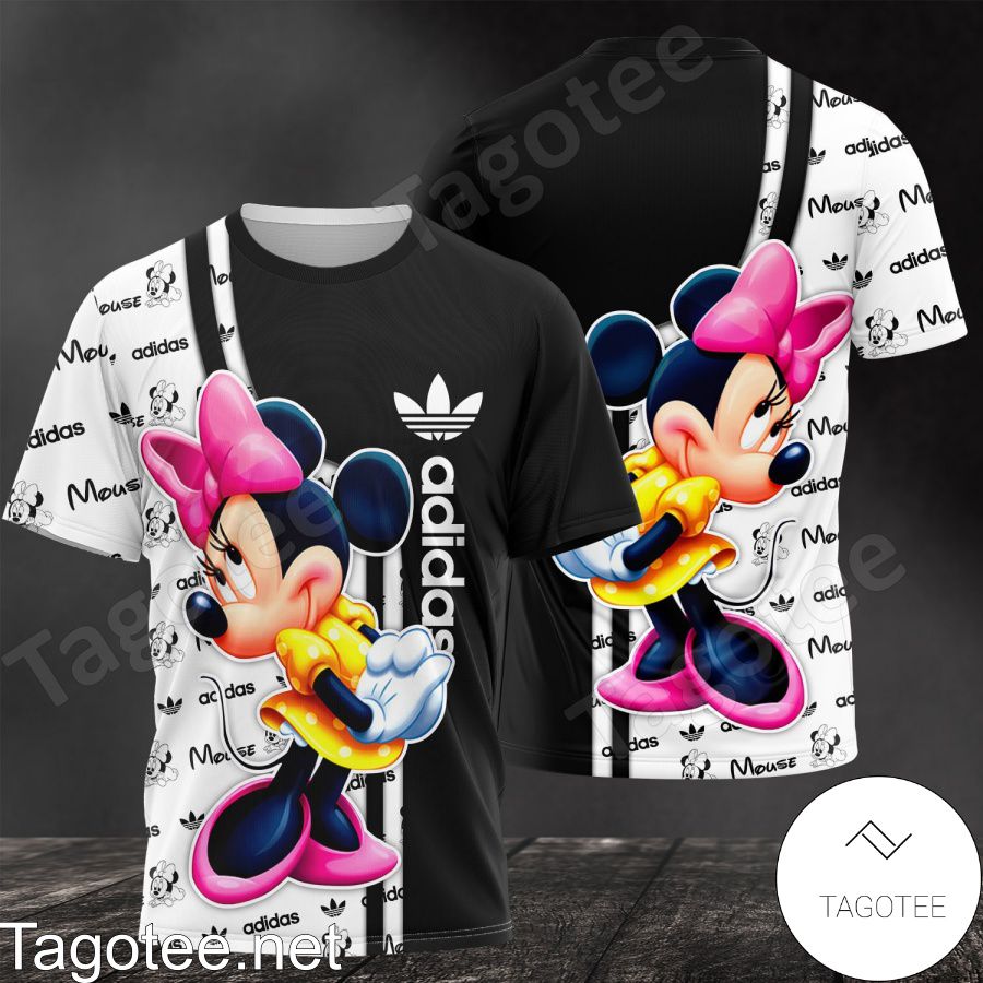 Adidas With Minnie Mouse Shirt