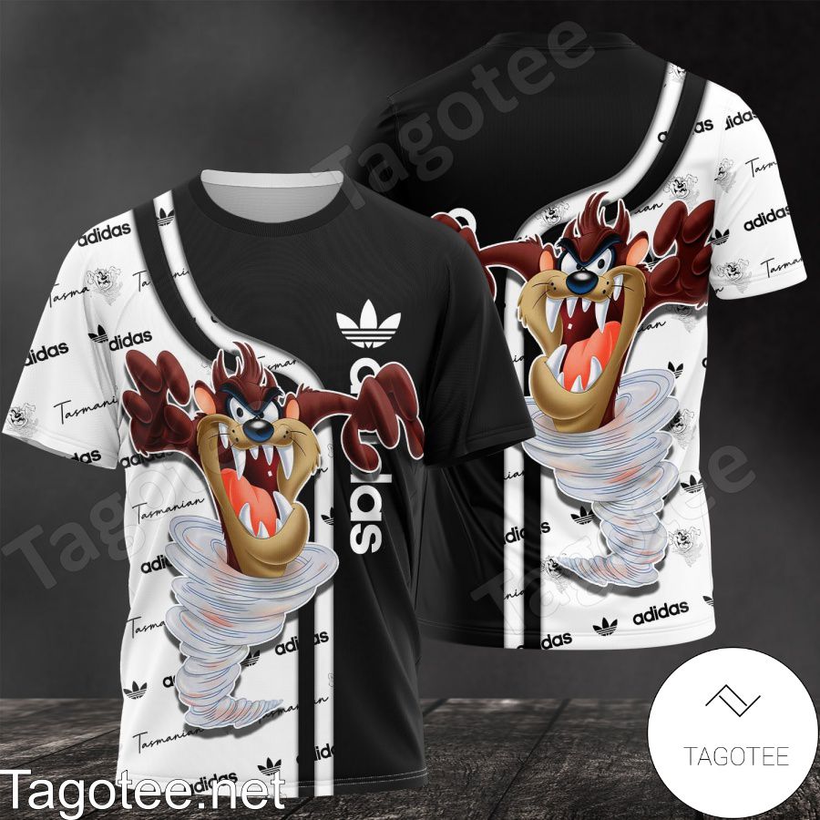 Adidas With Tasmanian Devil Shirt