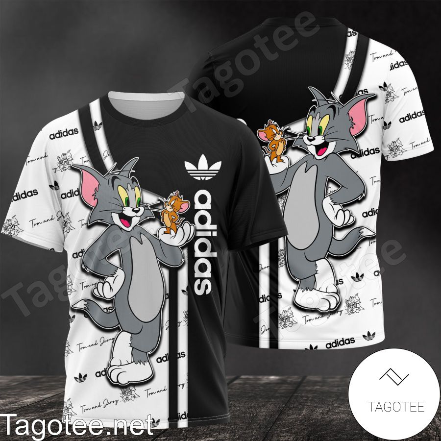 Adidas With Tom And Jerry Shirt