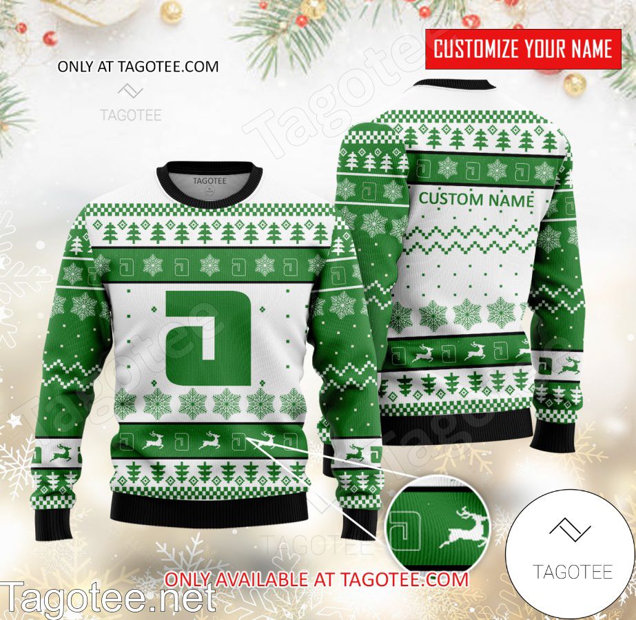 Adyen Logo Personalized Ugly Christmas Sweater - MiuShop