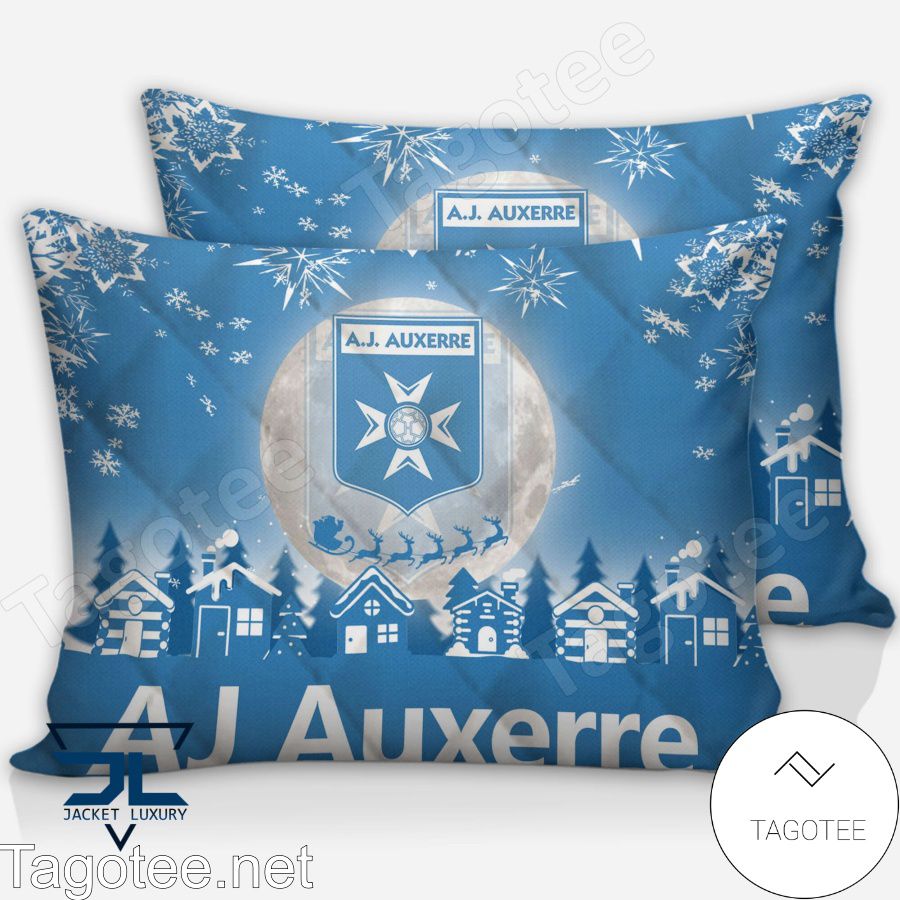 Aj Auxerre Christmas Bedding Set c