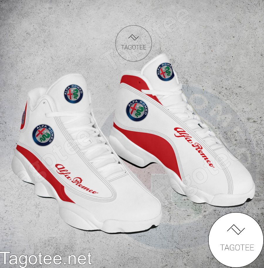 Alfa Romeo Logo Air Jordan 13 Shoes - EmonShop