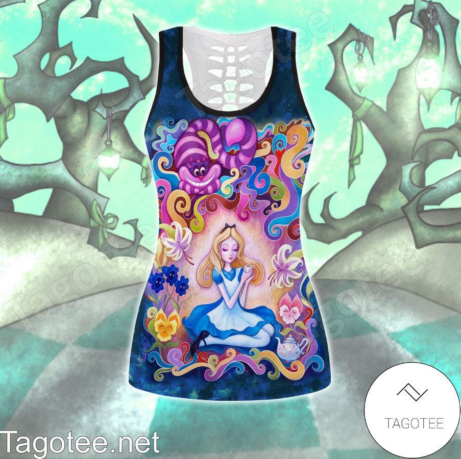 Alice In Wonderland Psychedelic Shirt, Tank Top And Leggings c