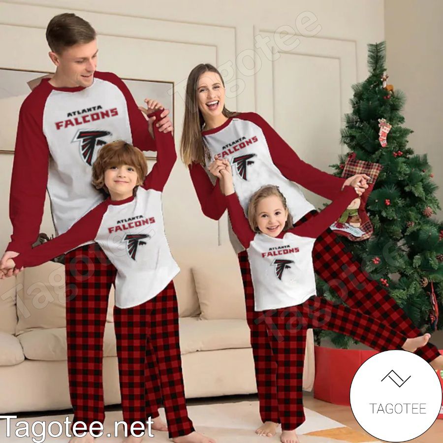 Atlanta Falcons NFL Buffalo Plaid Pajamas Set