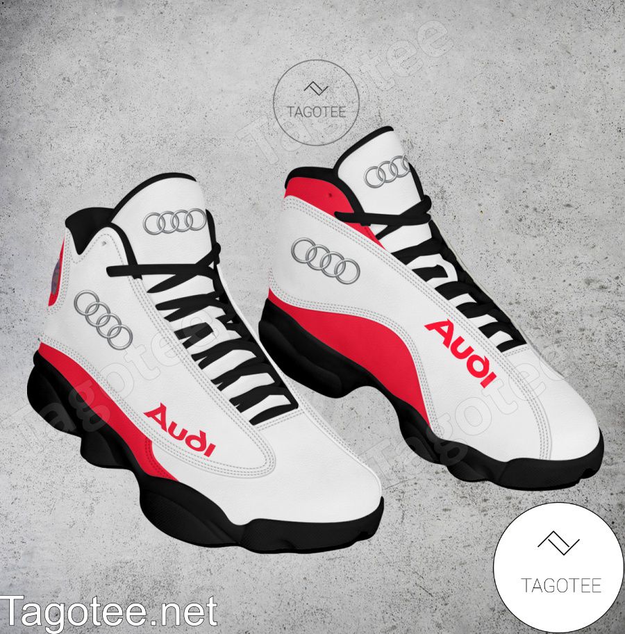 Audi Logo Air Jordan 13 Shoes - EmonShop a