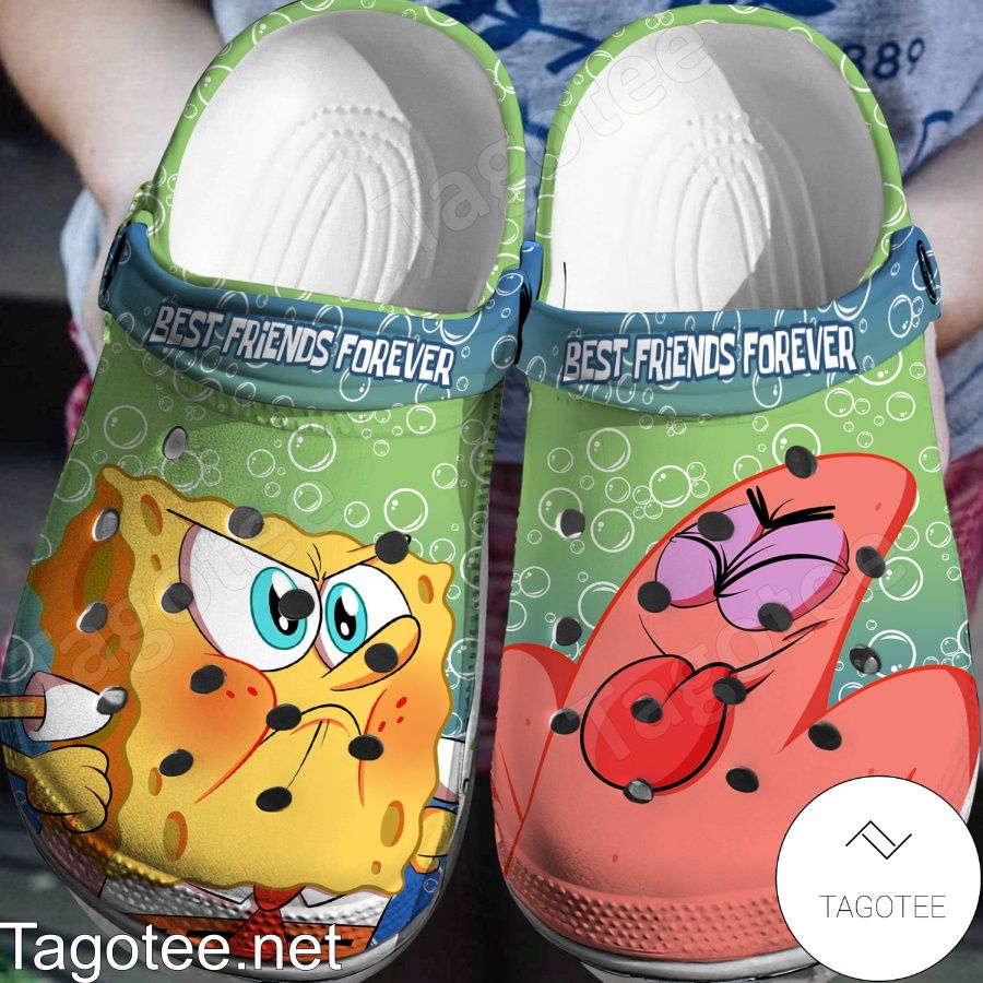 Best Friends Forever Spongebob And Patrick Crocs Clogs - Tagotee