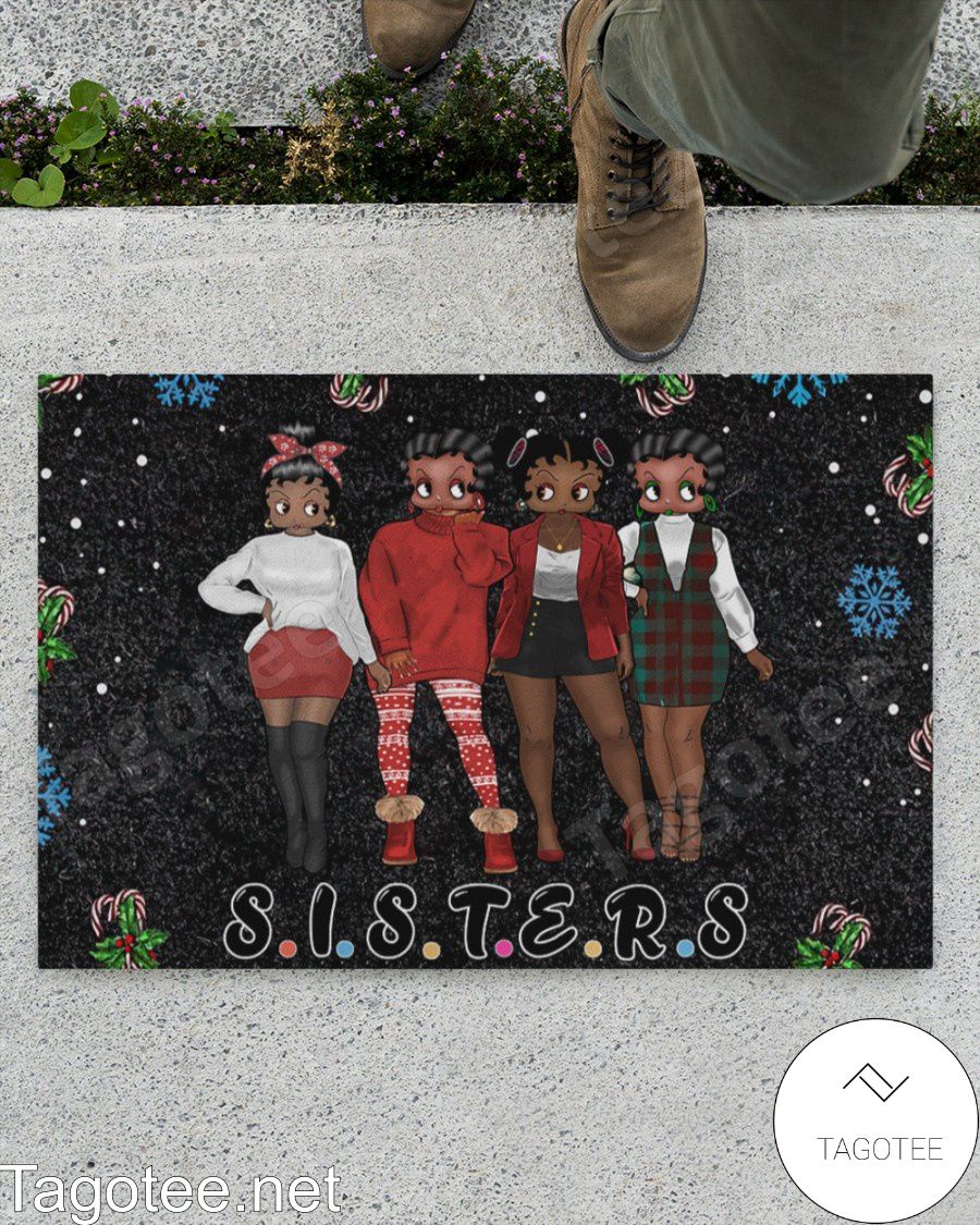 Betty Boop Sisters Doormat a