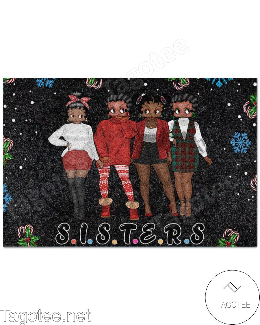 Betty Boop Sisters Doormat