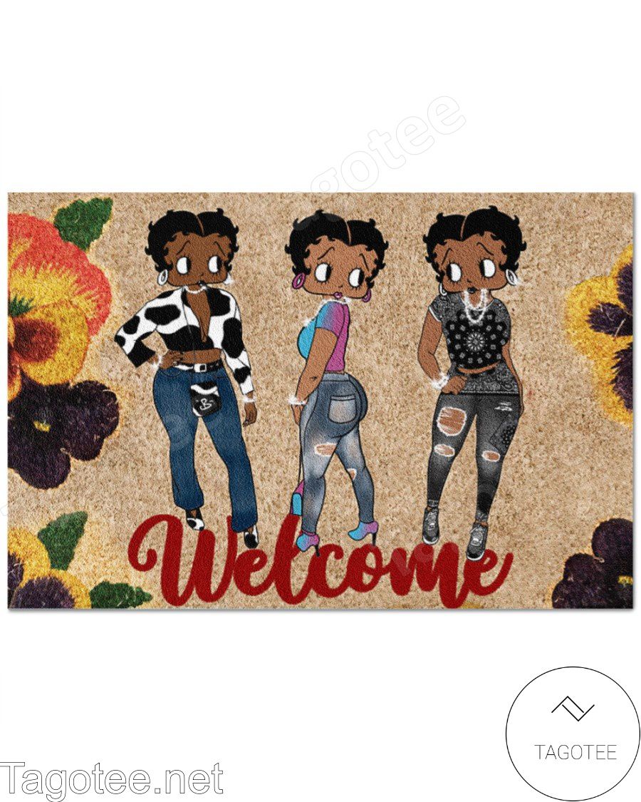Betty Boop Welcome Doormat