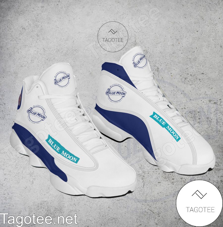 Blue Moon Logo Air Jordan 13 Shoes - MiuShop