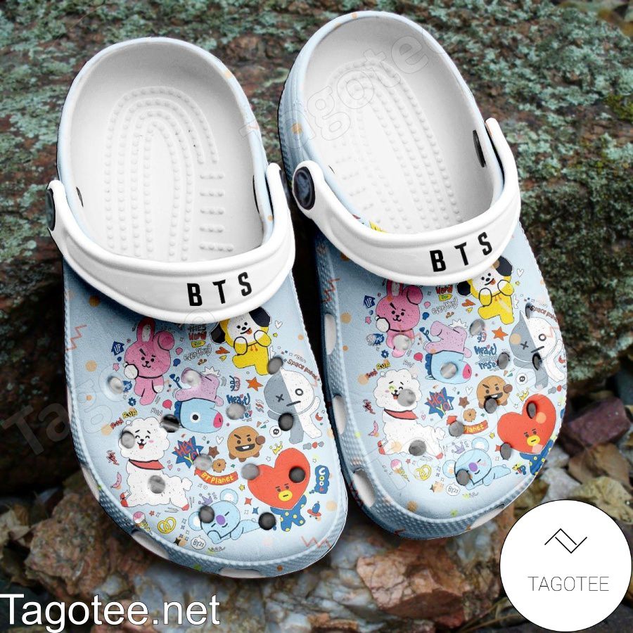 Bts Bt21 Characters Crocs Clogs - Tagotee