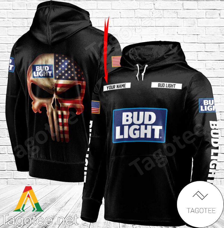 Personalized American Flag Bud Light 3D Baseball Jersey - Bring