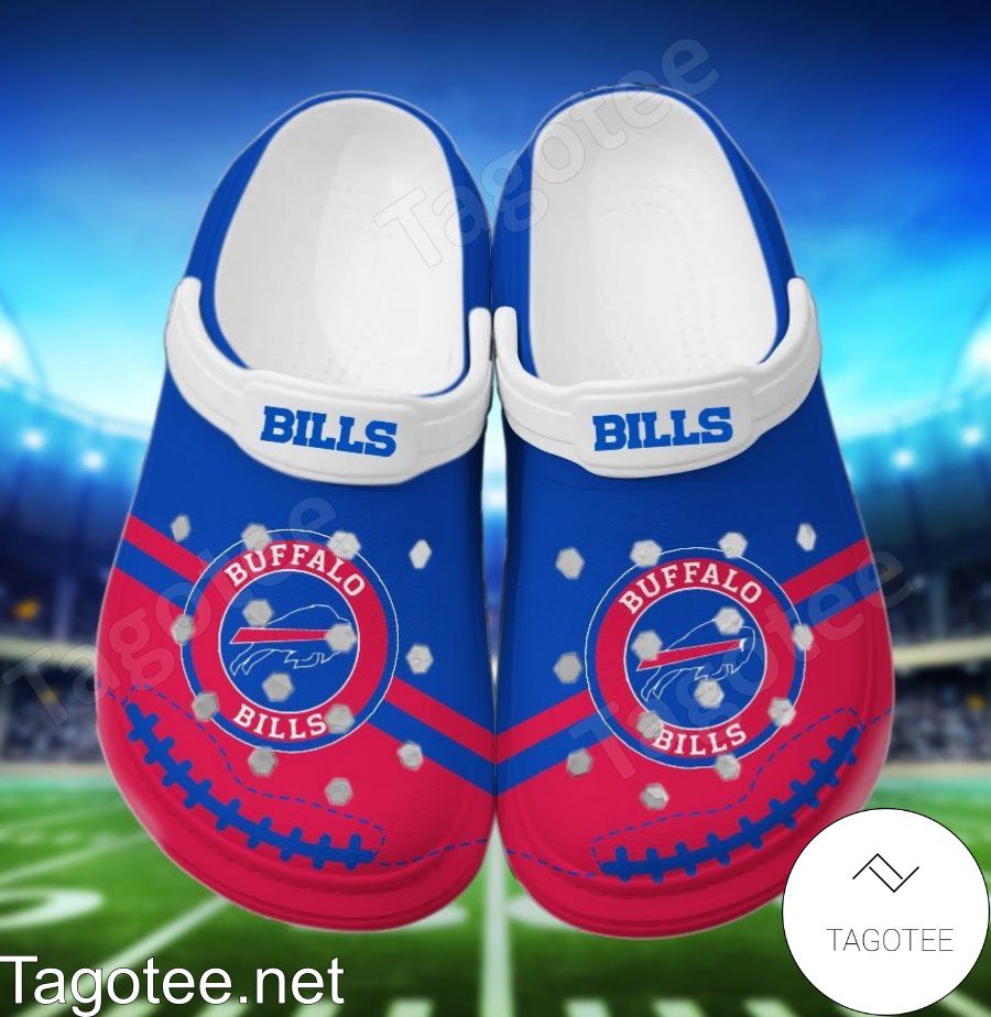 Buffalo Bills Logo Football Crocs Clogs - Tagotee