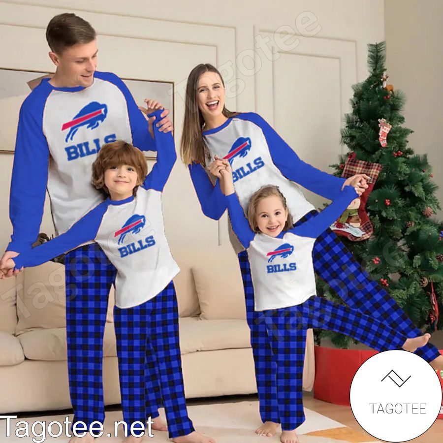 Buffalo Bills NFL Buffalo Plaid Pajamas Set