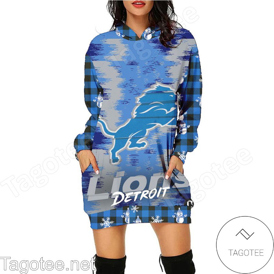 Buffalo Bills NFL Merry Christmas Women Hoodie Dress