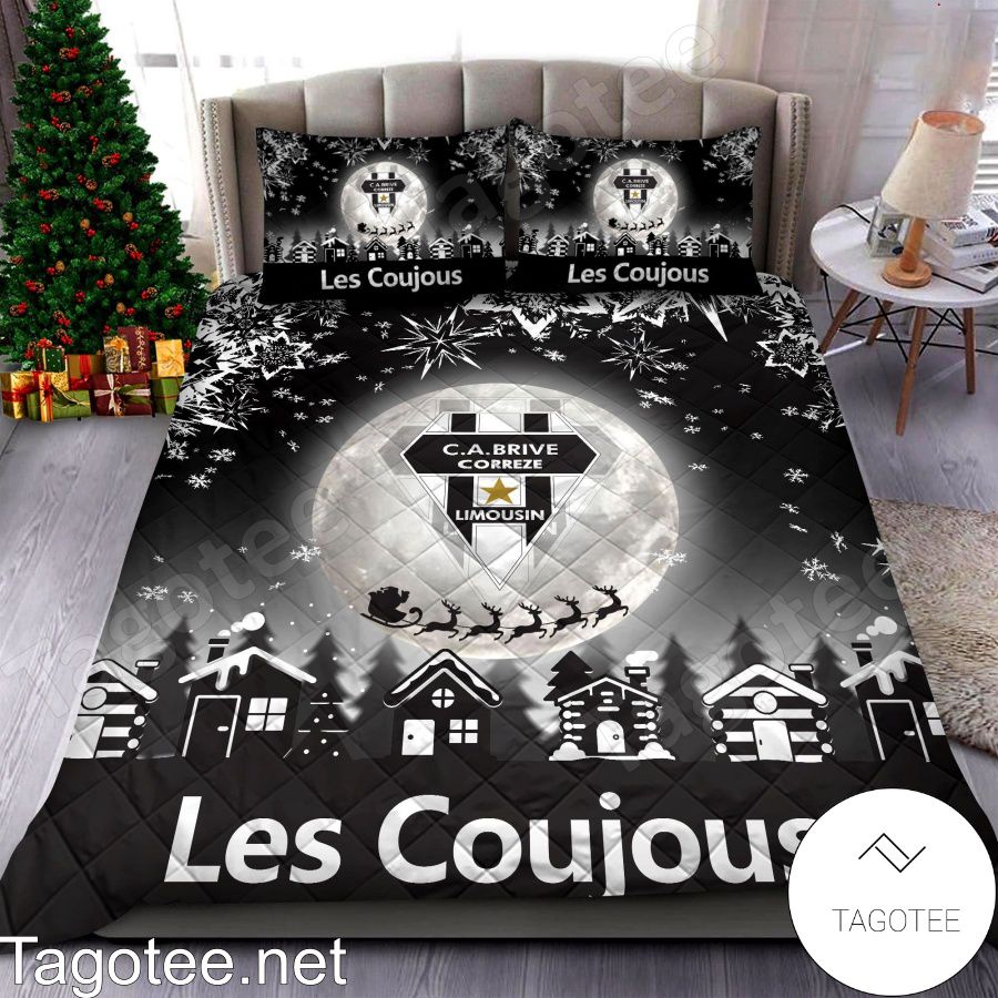 Ca Brive Les Coujous Christmas Bedding Set