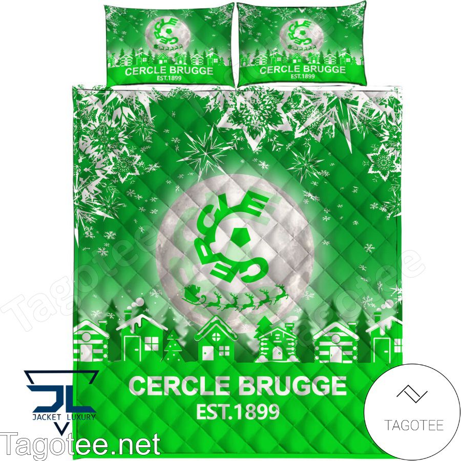 Cercle Brugge K.s.v. Est 1899 Christmas Bedding Set a