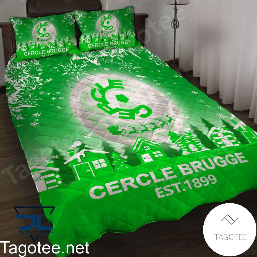 Cercle Brugge K.s.v. Est 1899 Christmas Bedding Set b