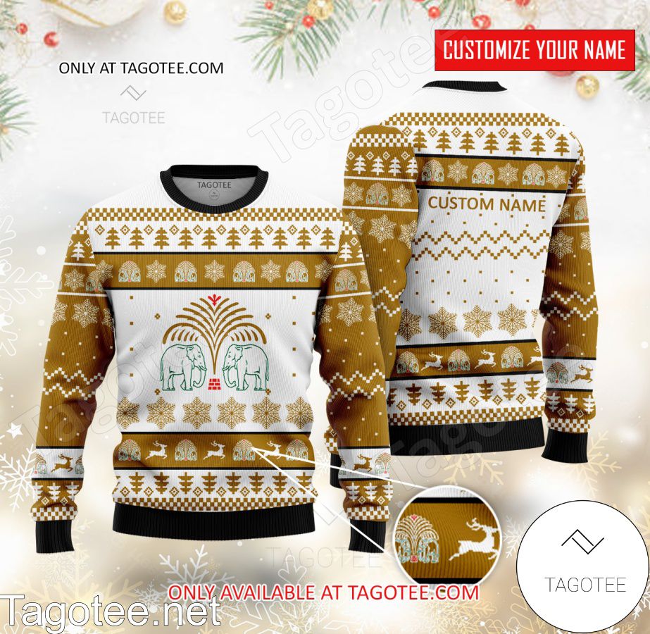 Chang Logo Personalized Ugly Christmas Sweater - MiuShop