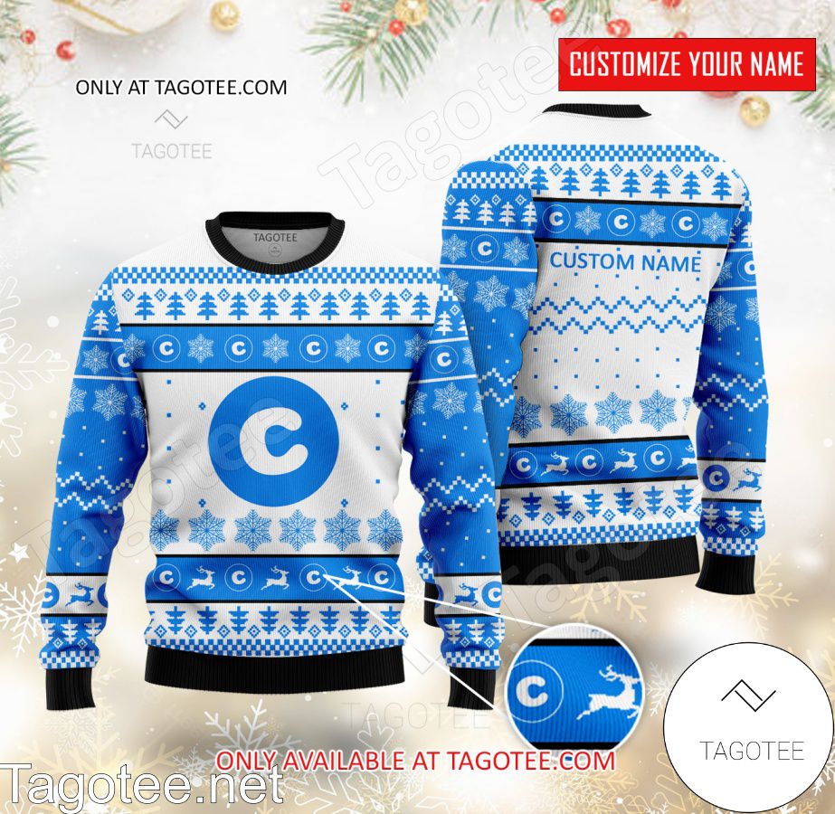 MCM Logo Personalized Ugly Christmas Sweater - EmonShop - Tagotee