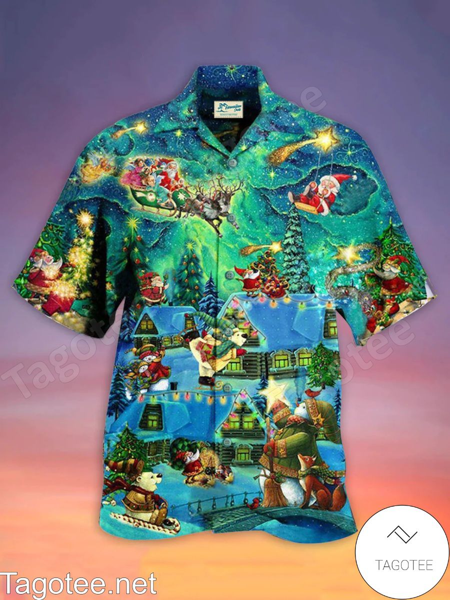 Christmas The Magical Night Hawaiian Shirt - Tagotee