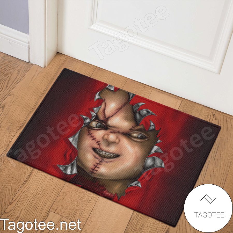 Chucky Halloween Doormat
