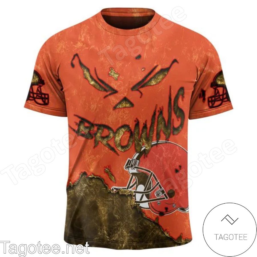 Cleveland Browns Halloween Polo Shirt - T-shirts Low Price