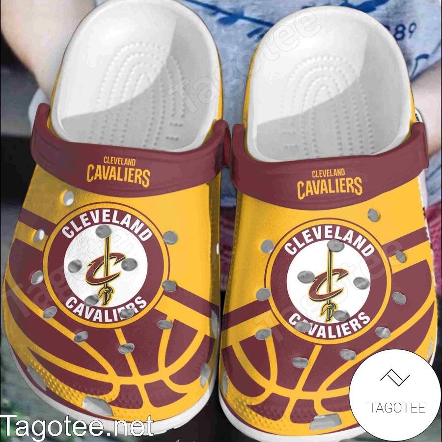 Cleveland Cavaliers Logo Basketball Crocs Clogs