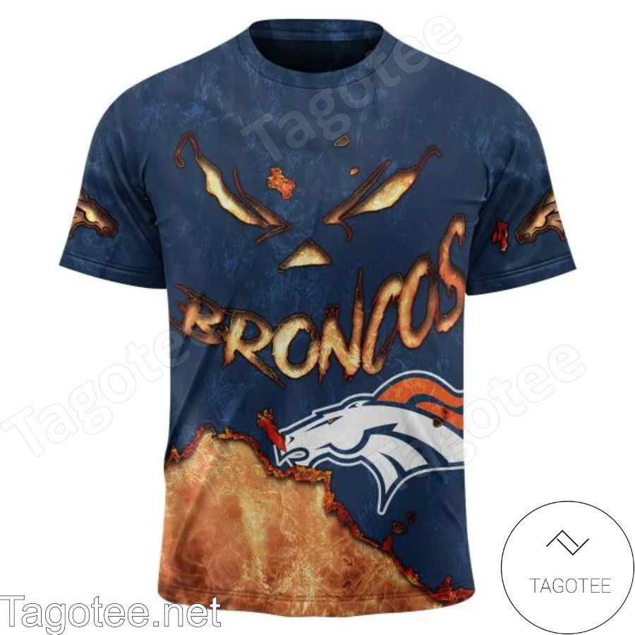 NFL Denver Broncos Grateful Dead Hawaiian Shirt - Tagotee