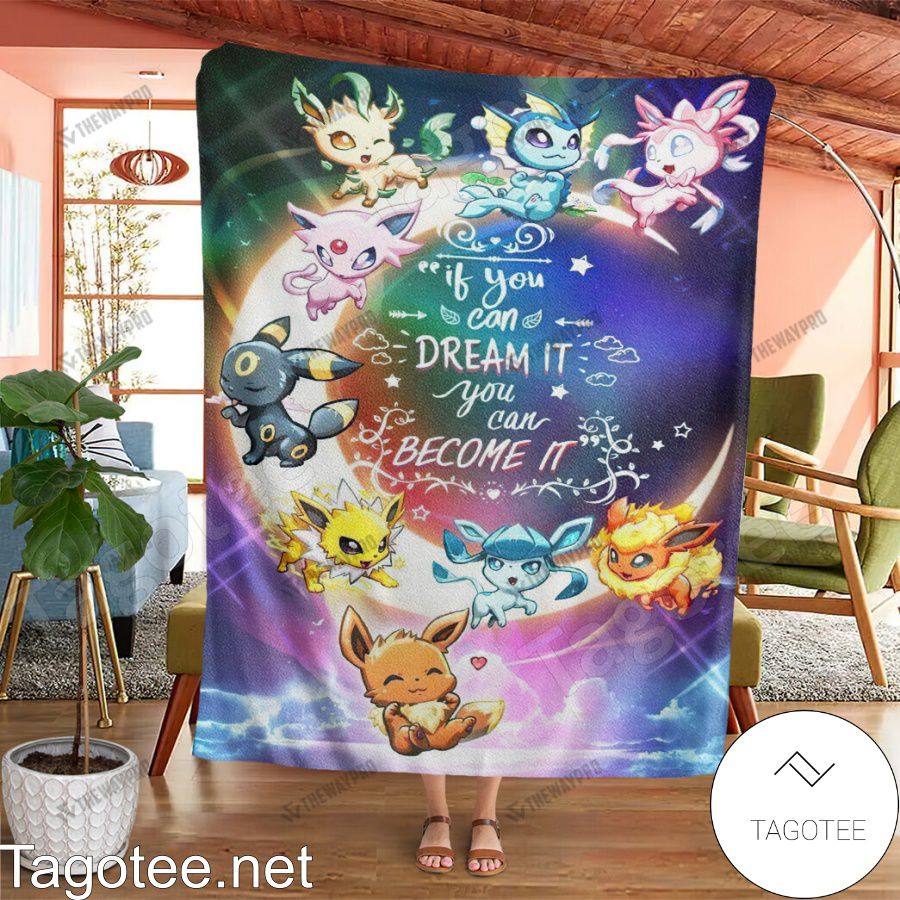 Buy Your Pokémon Eevee Evolutions Blanket (Free Shipping) - Merchoid
