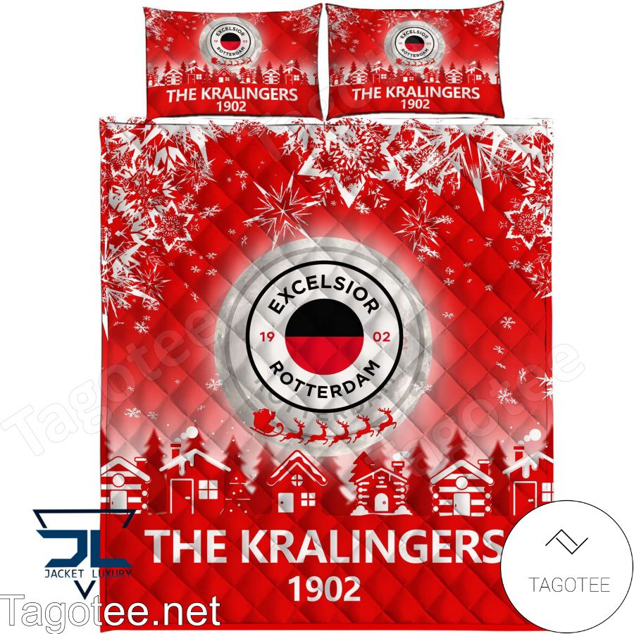 Excelsior Rotterdam The Kralingers 1902 Christmas Bedding Set a