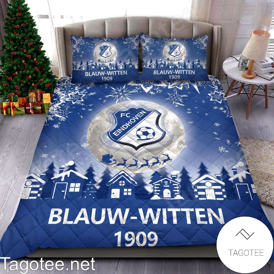 Fc Eindhoven Blauw-witten 1909 Christmas Bedding Set