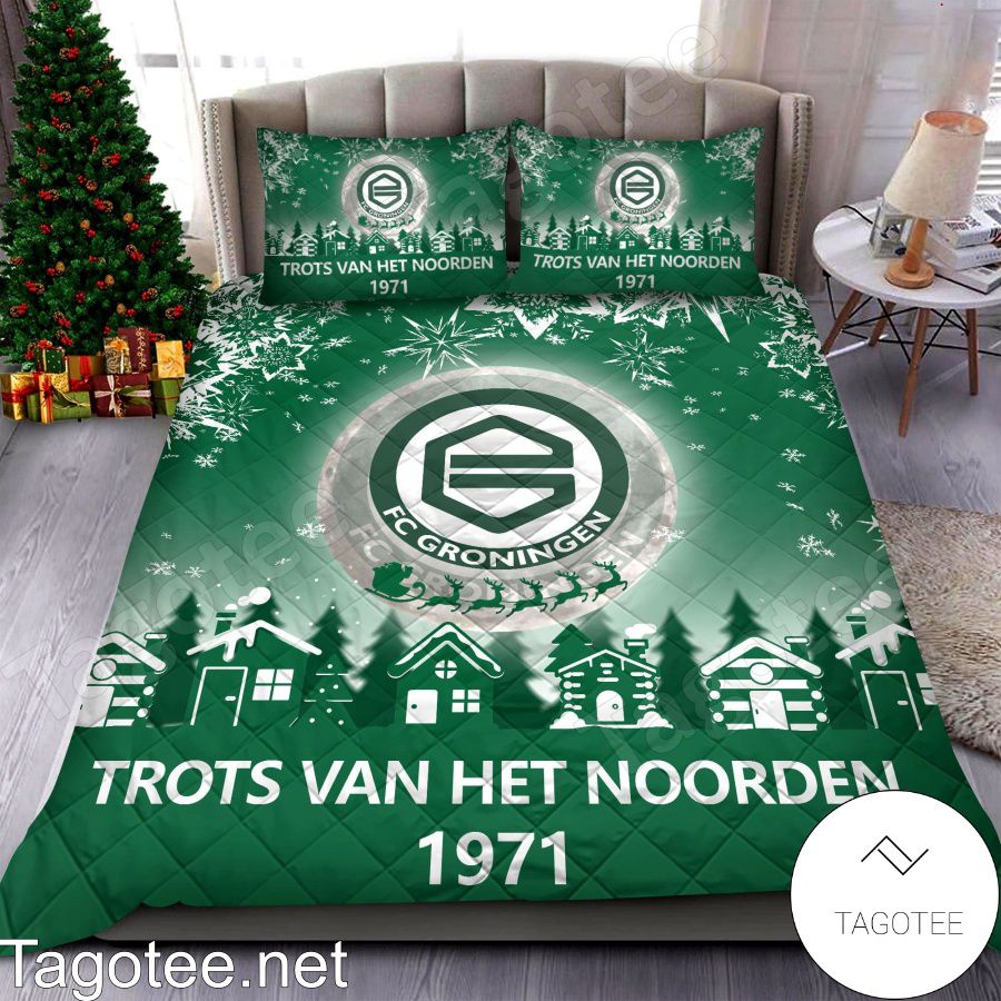Fc Groningen Trots Van Het Noorden 1971 Christmas Bedding Set