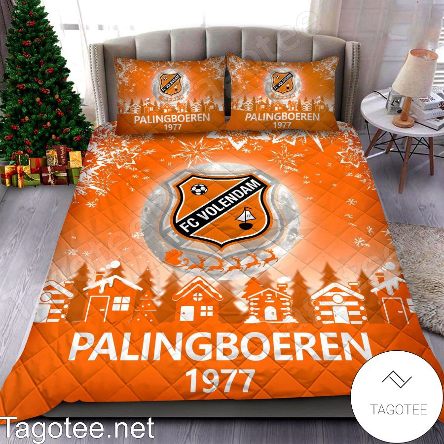 Fc Volendam Palingboeren 1977 Christmas Bedding Set