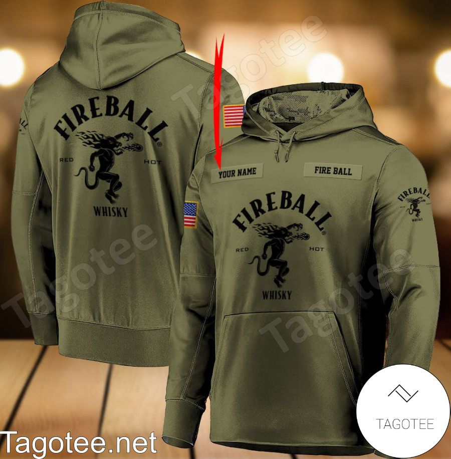 Fireball discount whiskey hoodie