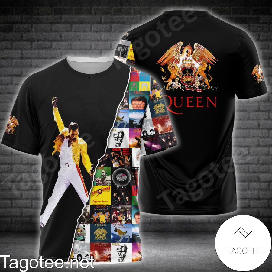 Freddie Mercury Queen Album Cover Poster Shirt
