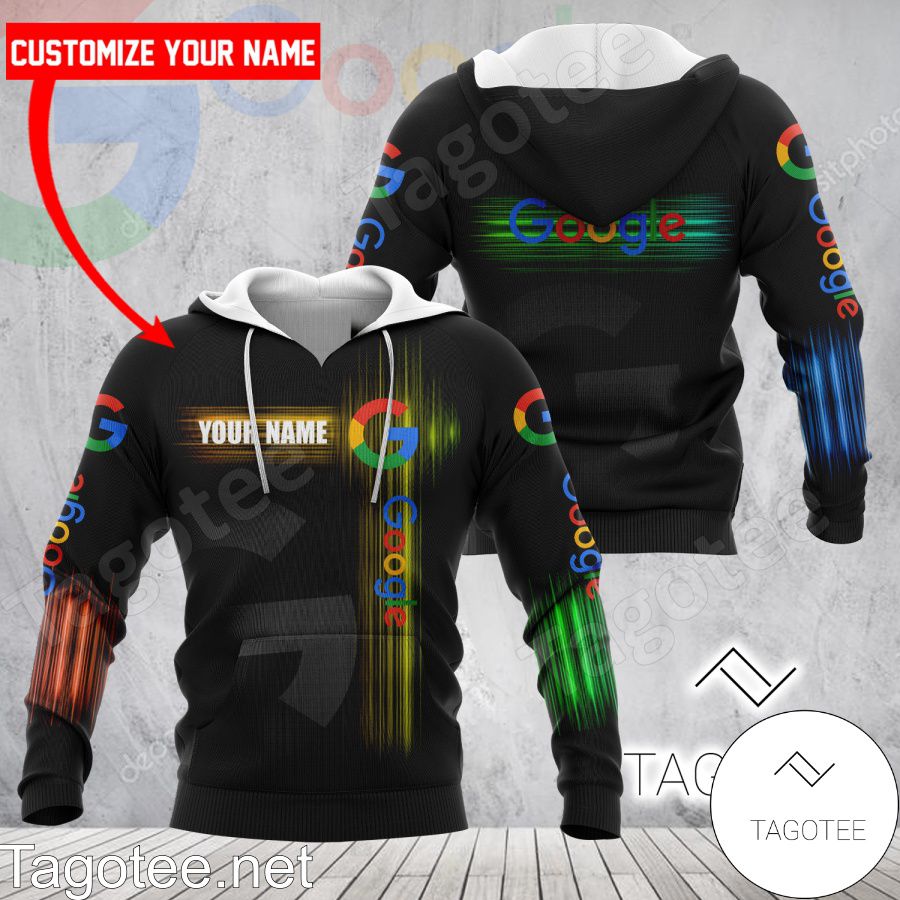 Google Custom 3D Shirt, Hoodie Jacket a