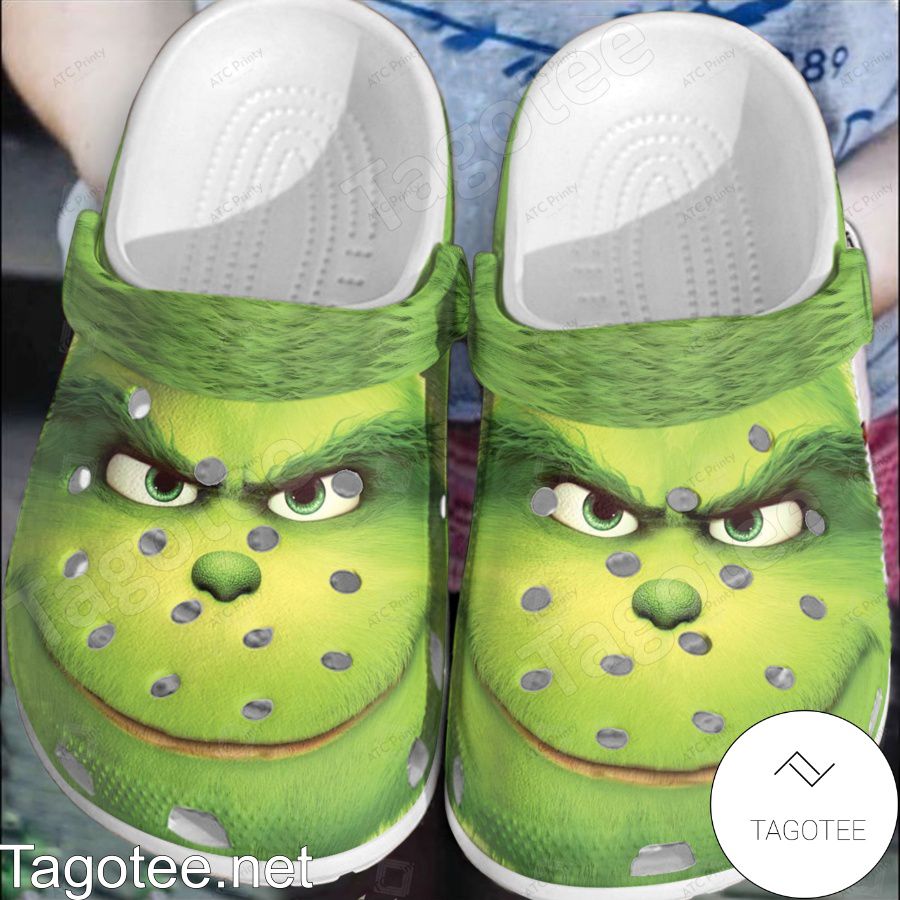 Grinch Full Print Crocs Clogs - Tagotee