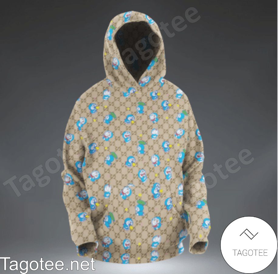 Gucci And Doraemon Hoodie - Tagotee