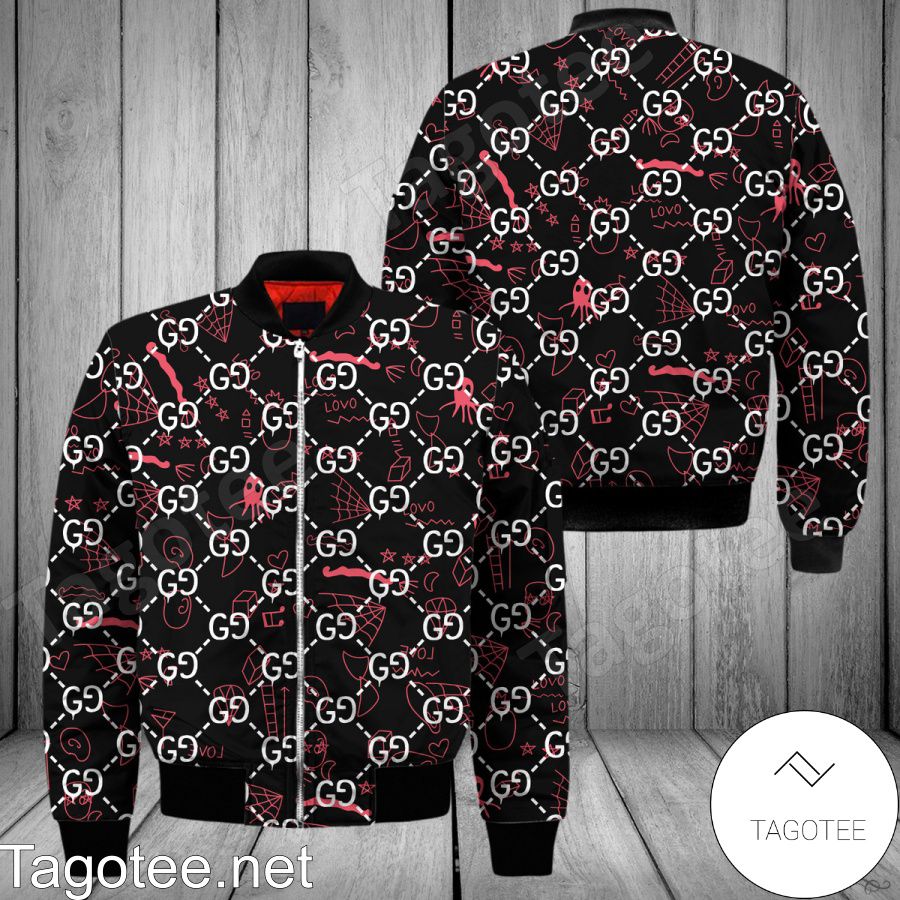 Gucci Love Life Is Gucci Bomber Jacket - Tagotee