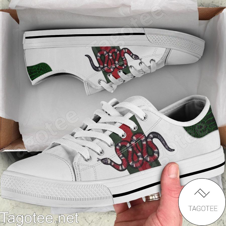 Gucci Snake Low Top Shoes