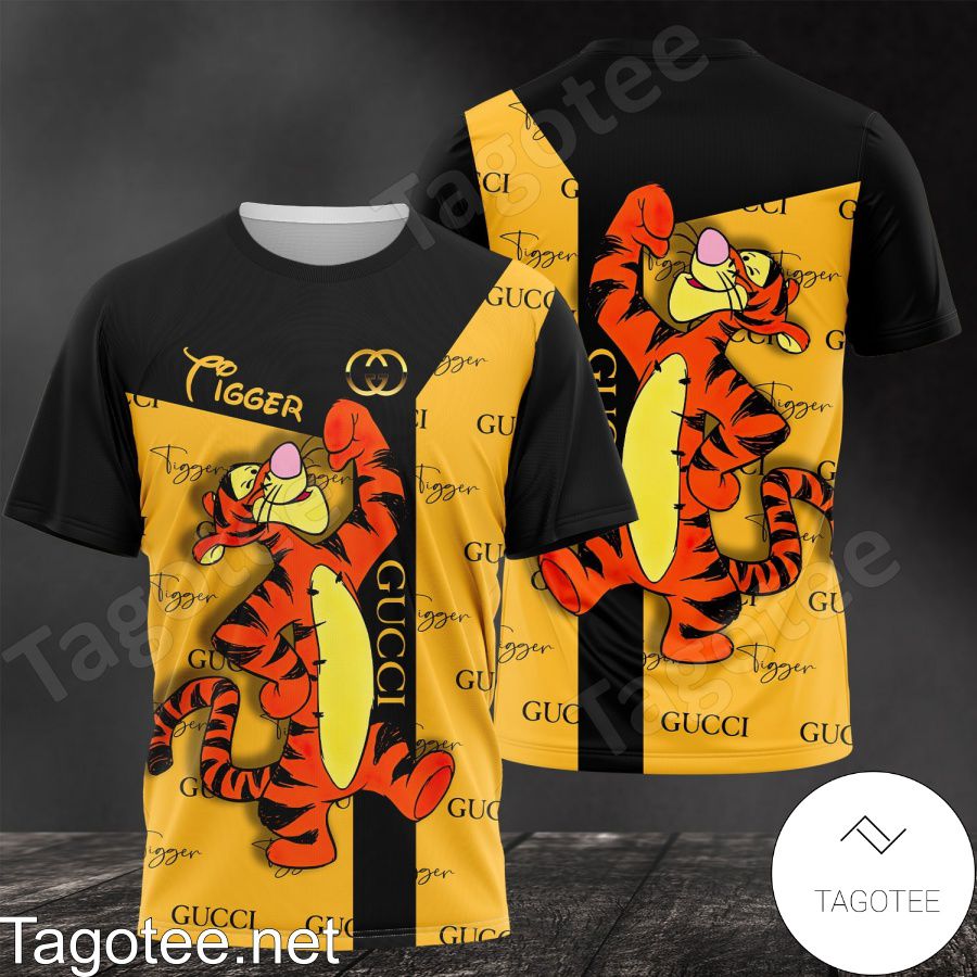 Gucci With Tiger Winnie The Pooh Shirt