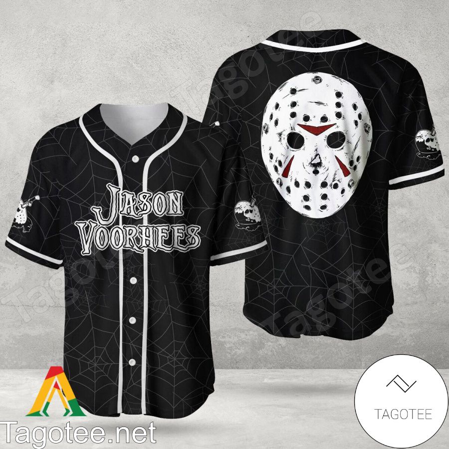 Halloween Spider Jason Voorhees Baseball Jersey Tagotee