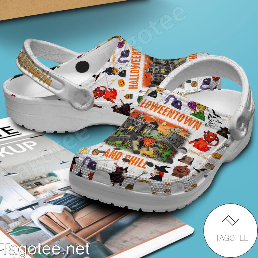 Halloween Town And Chili Crocs Clogs - Tagotee